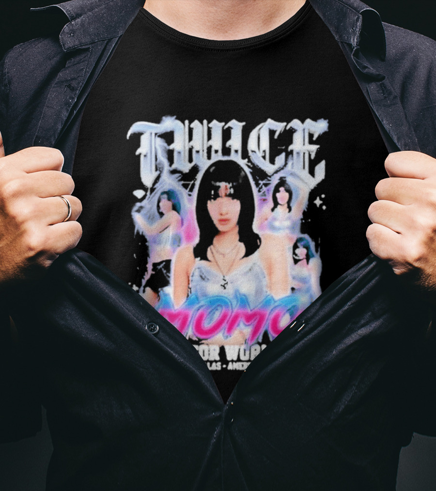 TWICE Momo This Is For World Tour August 17 2019 Kuala Lumpur Axiata Arena Concert T-Shirt