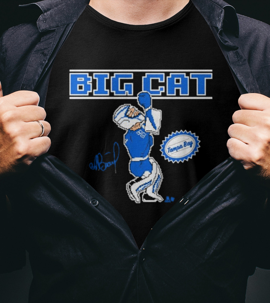 Andrei Vasilevskiy Big Cat Tampa Bay T-Shirt