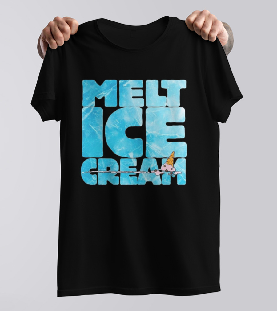 Ben & Jerry's Melt Ice Cream Frozen Treat Humor T-Shirt