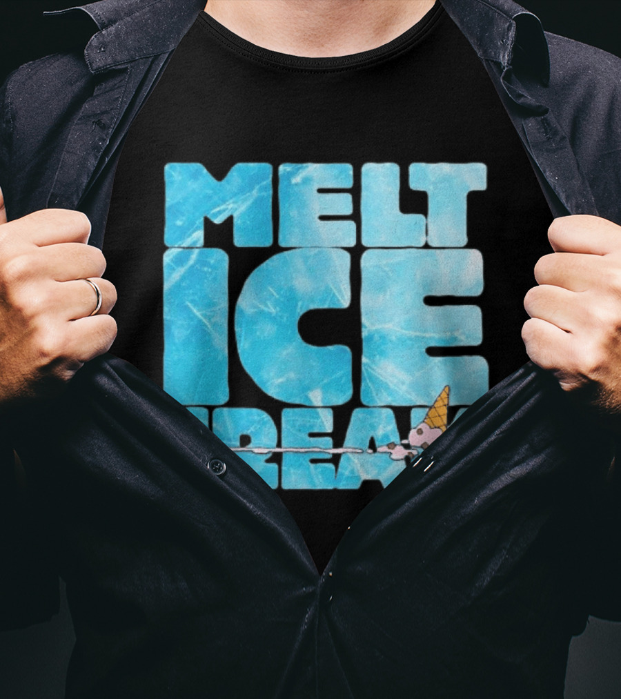 Ben & Jerry's Melt Ice Cream Frozen Treat Humor T-Shirt