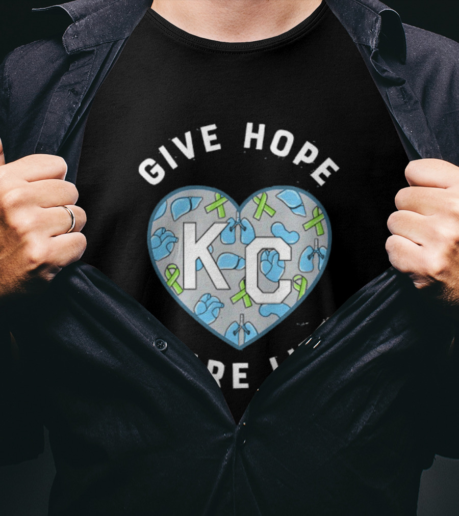 Midwest Transplant 2026 KC Heart Give Hope Share Life T-Shirt