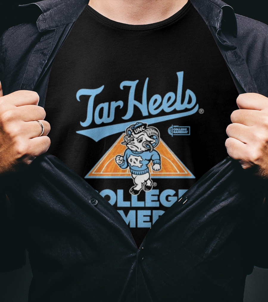 Tar Heels College Gameday North Carolina Tar Heels T-Shirt