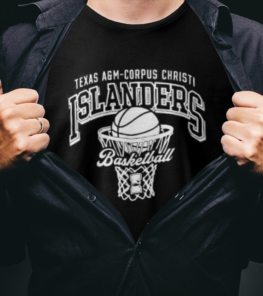 Texas A&M Corpus Christi Islanders Basketball Team T-Shirt