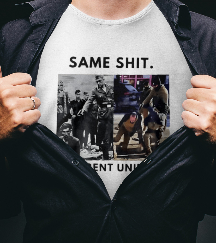 SAME SHIT DIFFERENT UNIFORM Abolish ICE T-Shirt