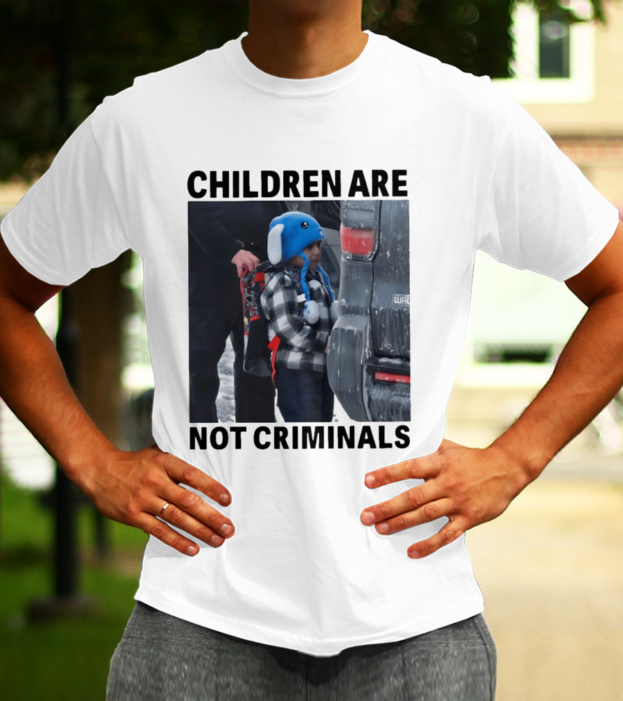 Children Are Not Criminals Hands Off Liam Ramos T-Shirt
