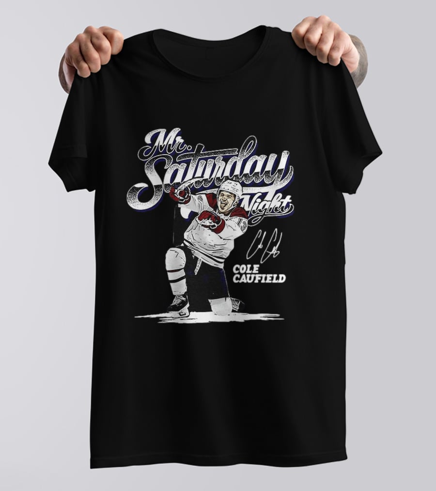 Mr. Saturday Night Cole Caufield Montreal Canadiens NHL T-Shirt