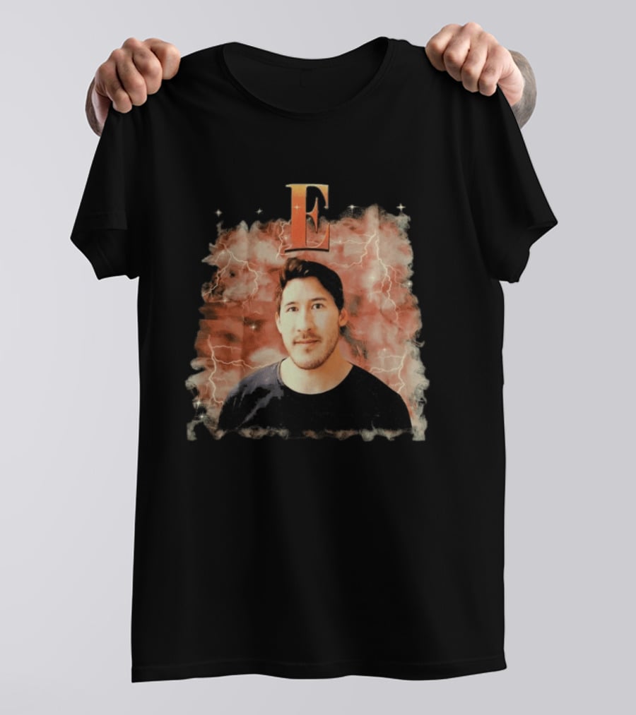 Iron Lung Movie Markiplier E Face Lightning T-Shirt