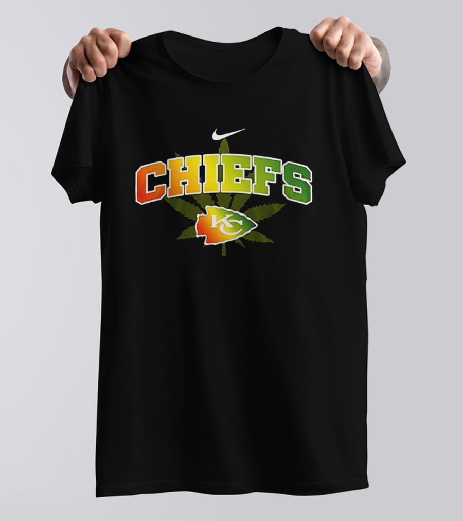 Kansas City Chiefs One Love Nike Chiefs Leaf T-Shirt