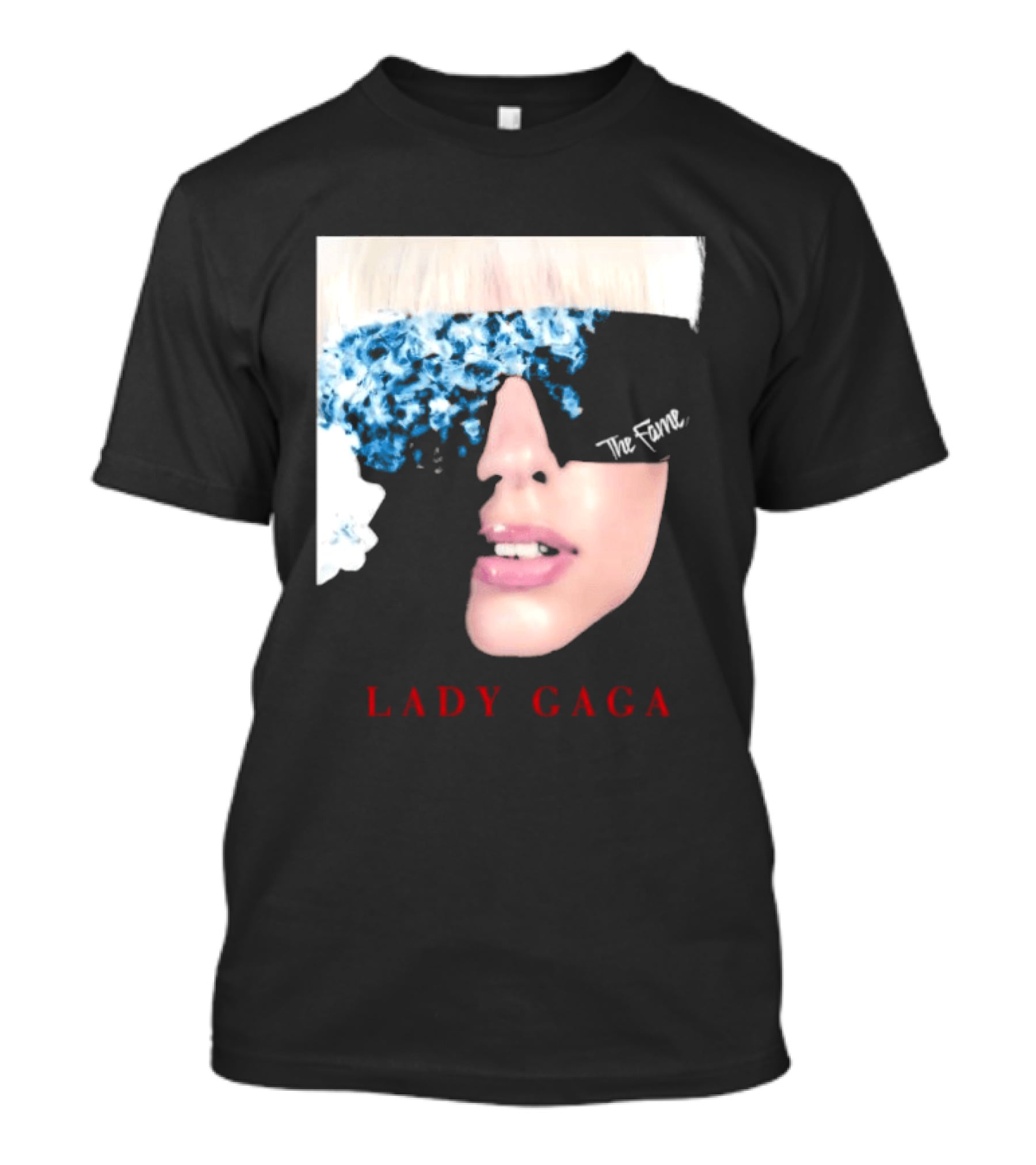 Lady Gaga The Fame Debut Album Iconic Glasses T-Shirt