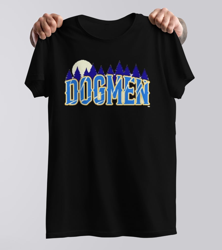Michigan Dogmen Midnight Forest Wordmark T-Shirt