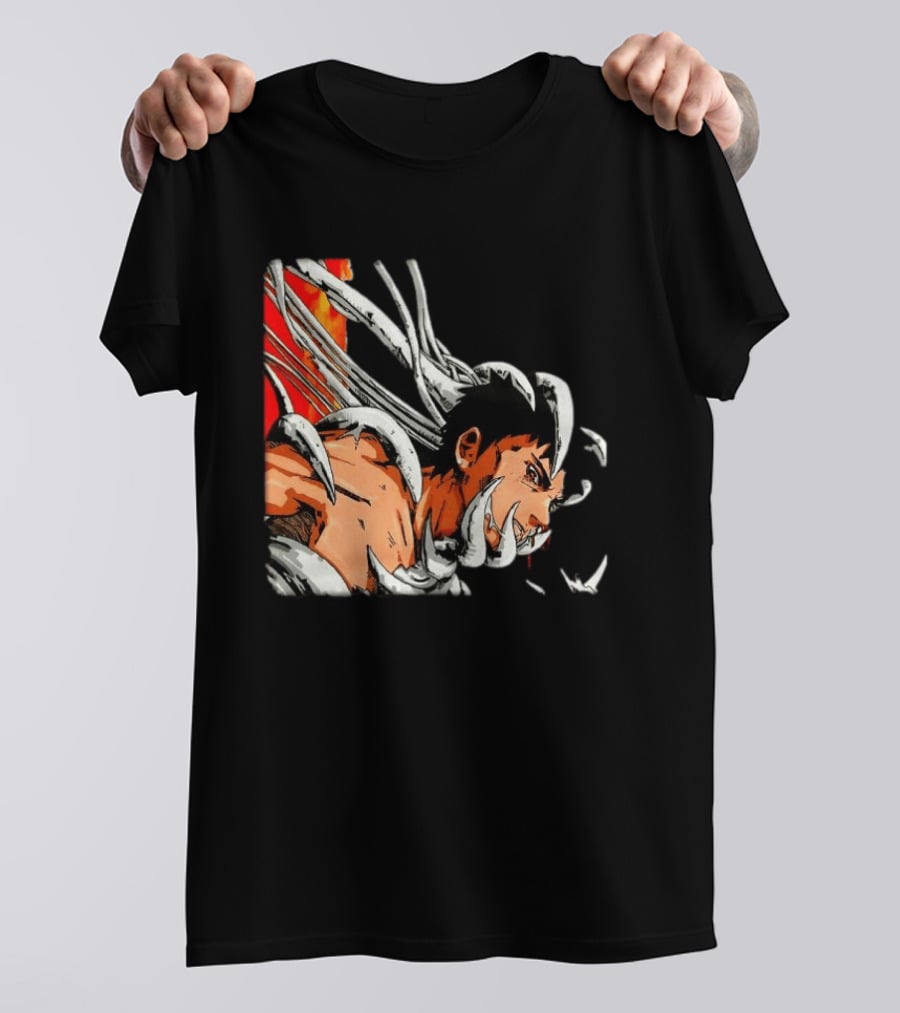 Obito Battle Mode Fourth Great Ninja War Scene Naruto Anime T-Shirt