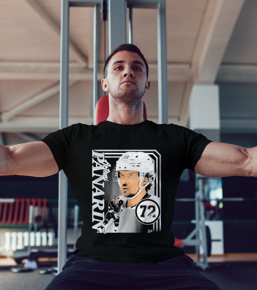 Artemi Panarin 72 LA Hockey Frame T-Shirt