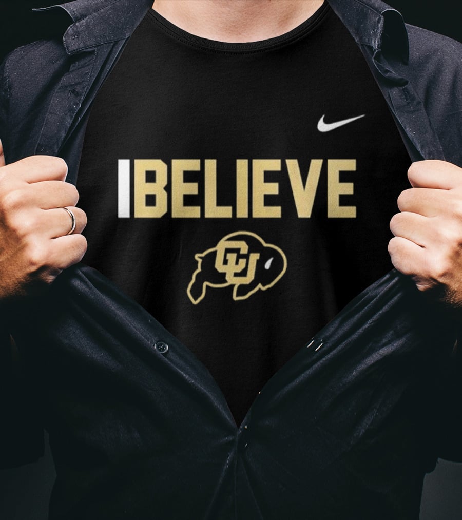 Colorado Buffaloes I Believe 2026 Nike T-Shirt