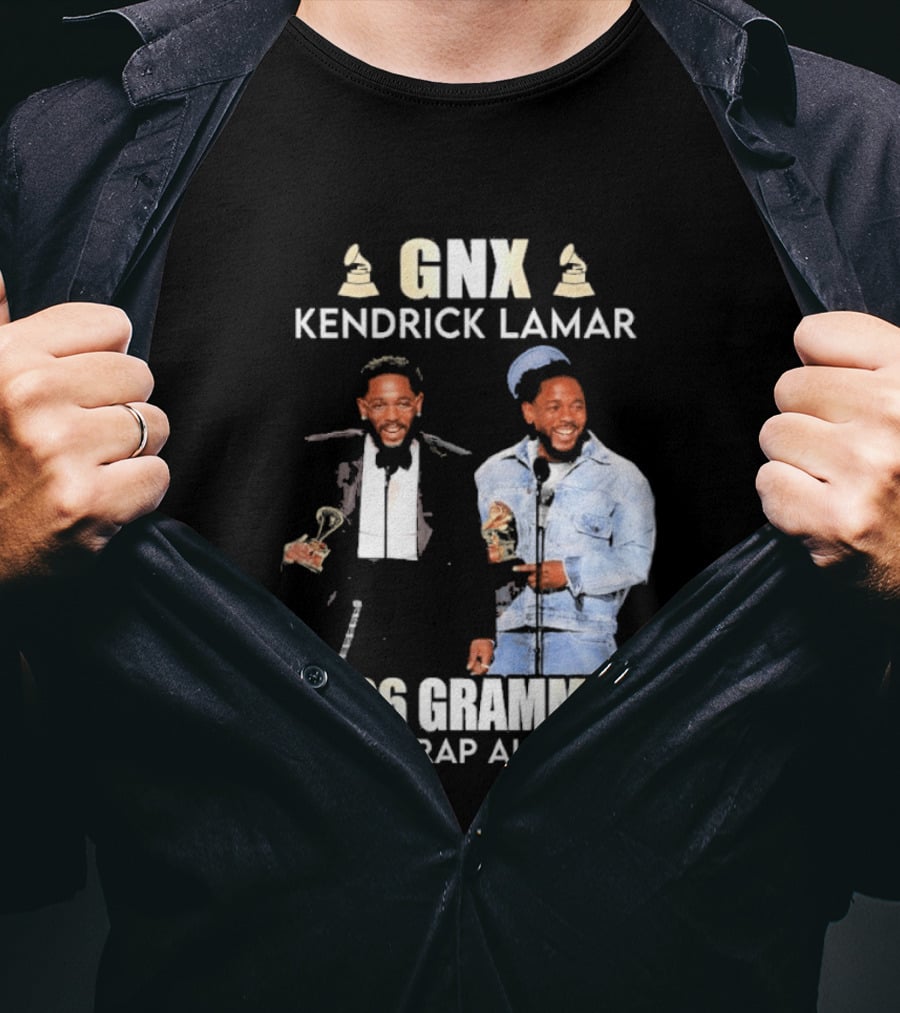 Kendrick Lamar GNX 2026 Grammys Best Rap Album T-Shirt