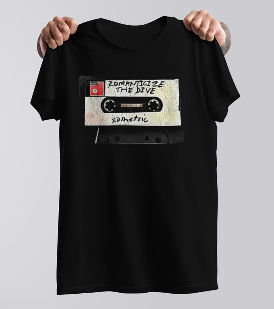 BASF Cassette Tape Romanticize The Dive Xometric T-Shirt