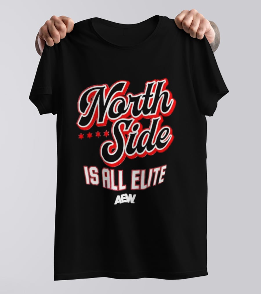 North Side Is All Elite AEW Five Stars T-Shirt