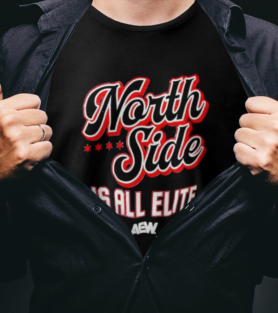 North Side Is All Elite AEW Five Stars T-Shirt