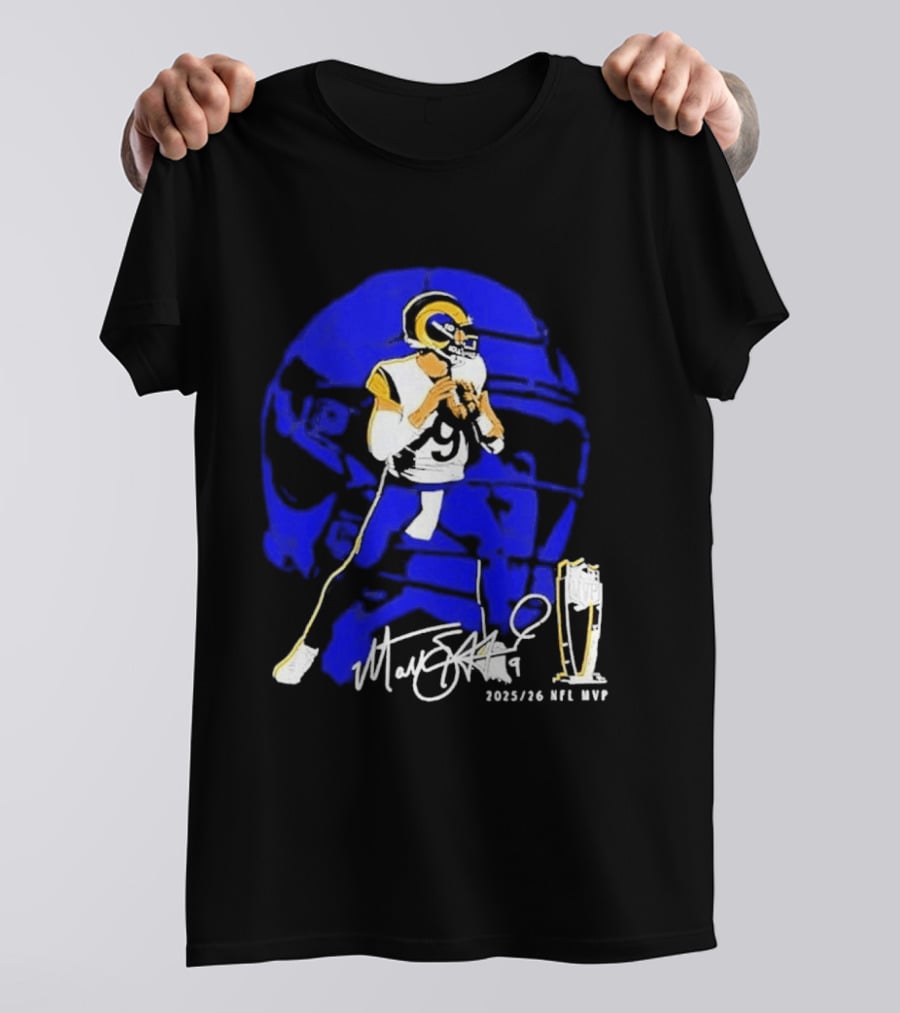 Matthew Stafford LA Rams 2025 26 NFL MVP T-Shirt