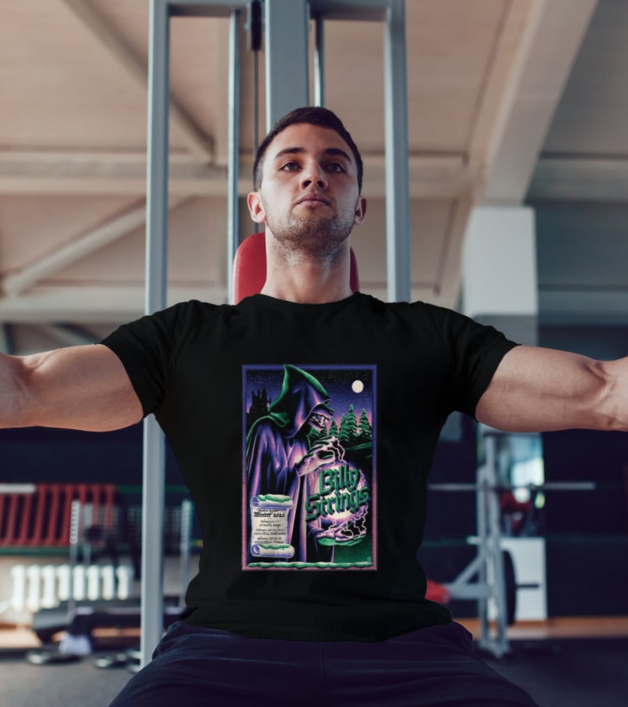 Billy Strings Winter 2026 Athens Asheville Nashville Tour T-Shirt