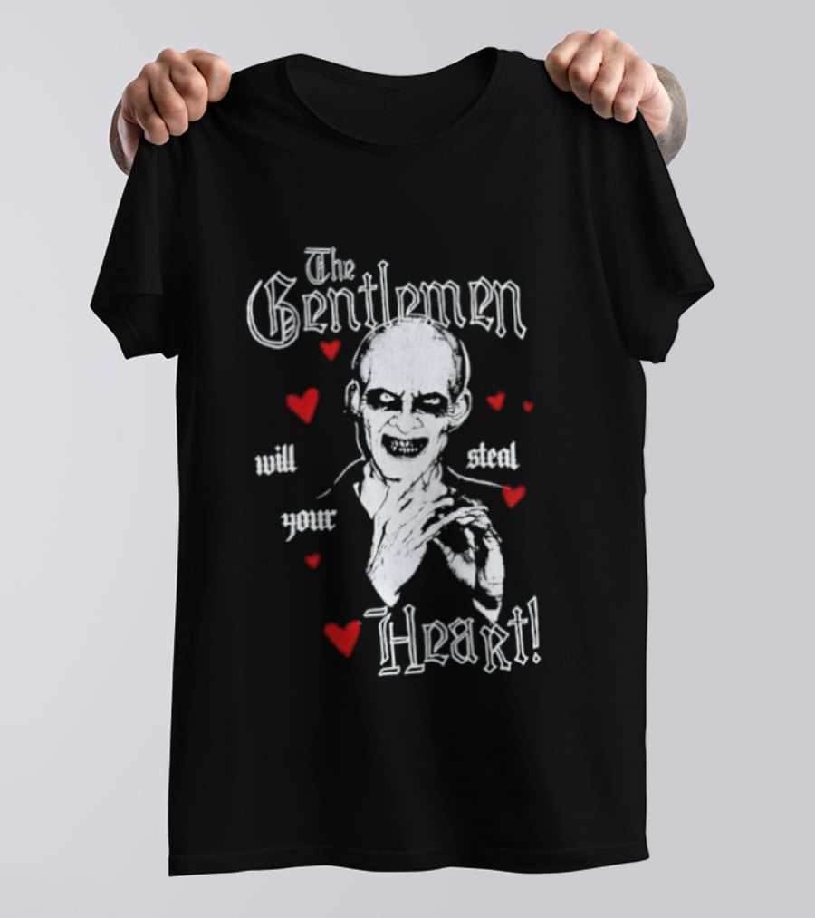 The Gentlemen Vampire Will Steal Your Heart T-Shirt