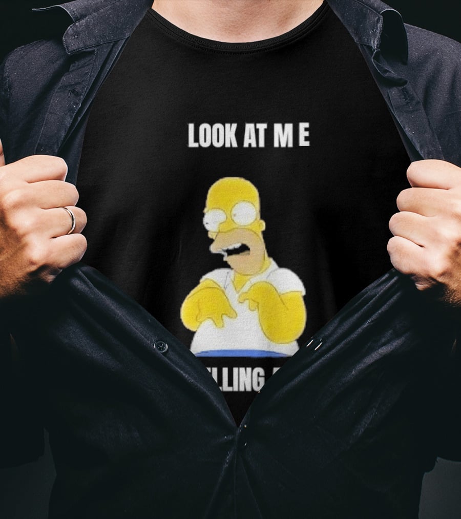 Homer Simpson Look At Me I'm Yelling At Ice T-Shirt