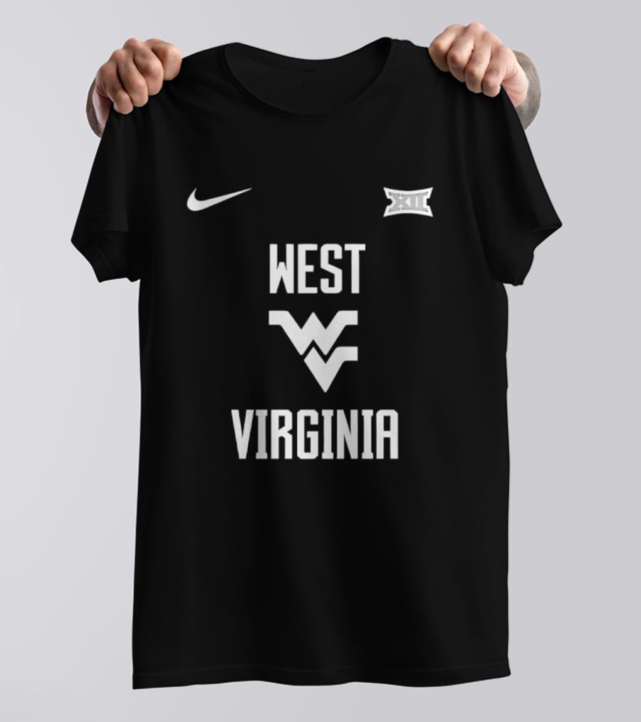 West Virginia Mountaineers Nike Big 12 Basketball T-Shirt