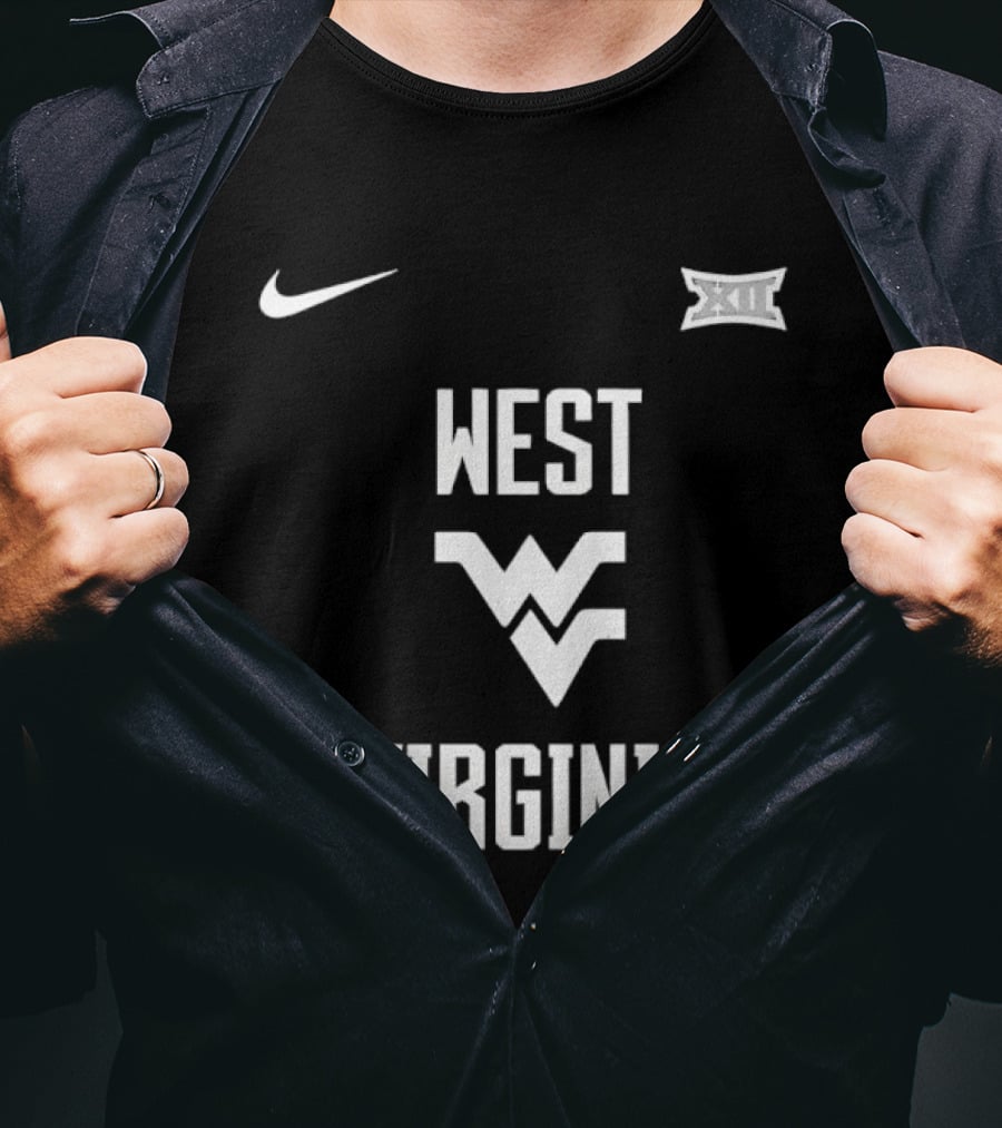West Virginia Mountaineers Nike Big 12 Basketball T-Shirt