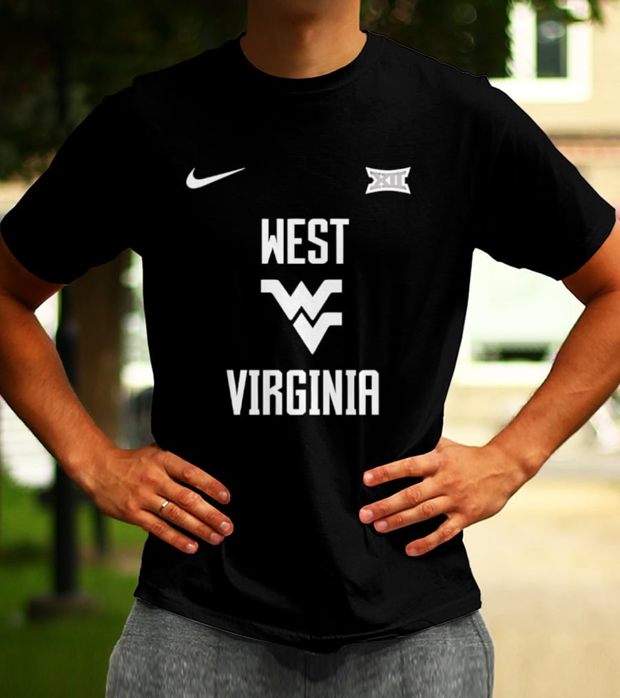 West Virginia Mountaineers Nike Big 12 Basketball T-Shirt