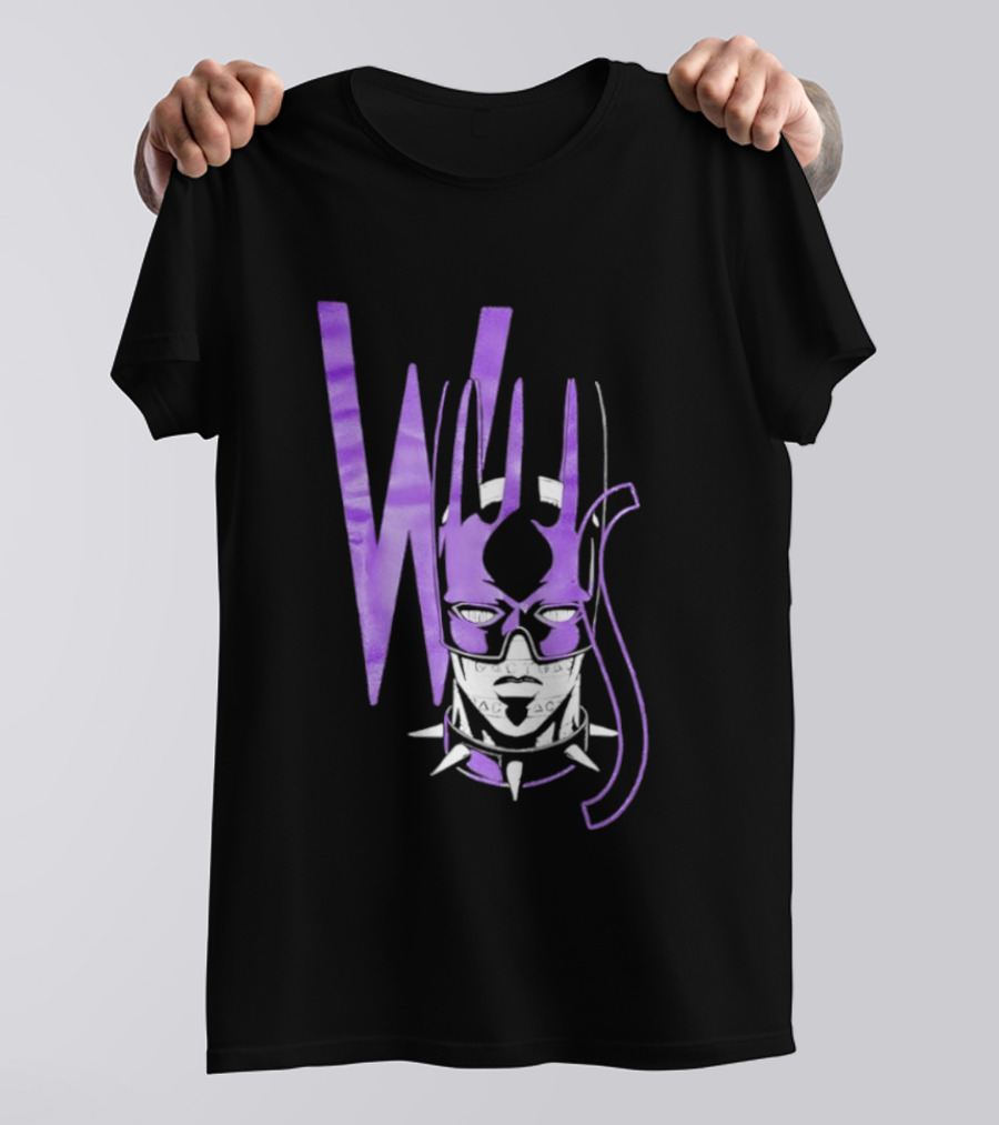 WS Whitesnake JoJo Bizarre Adventure Purple Anime Stand T-Shirt