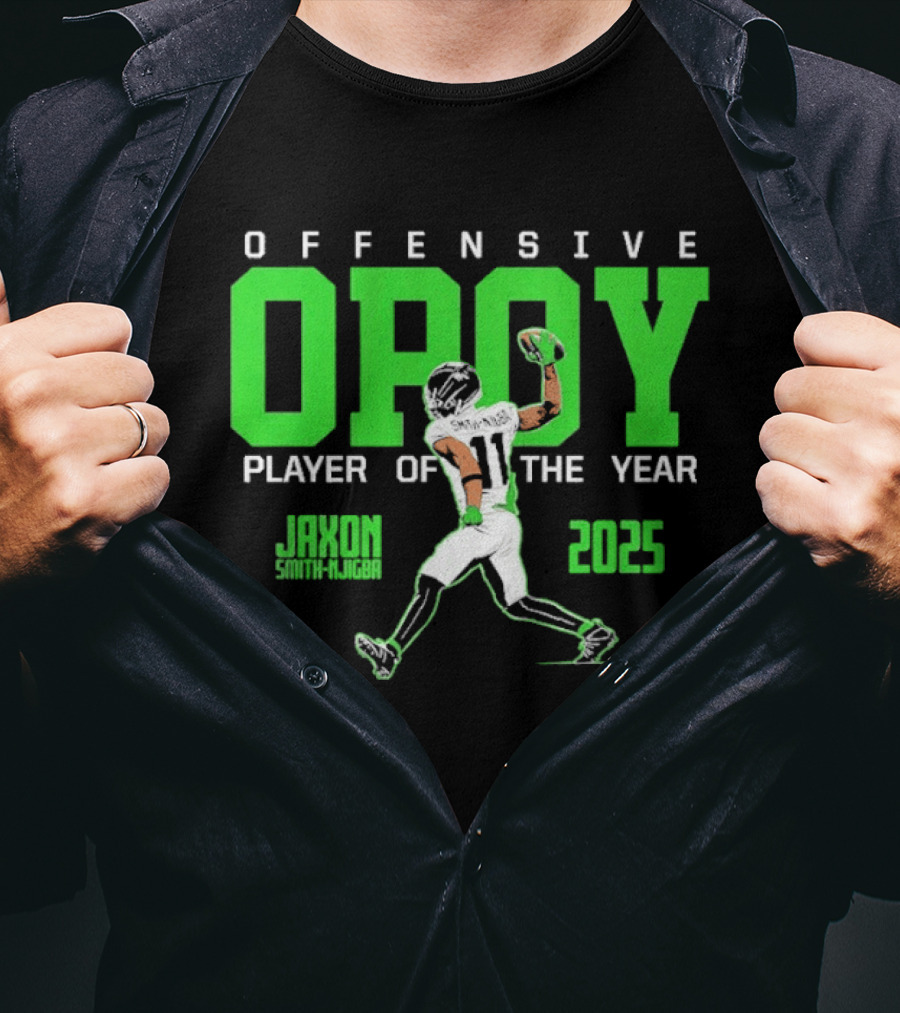 Offensive OPOY Player Of The Year Jaxson Smith Njigba 2025 T-Shirt