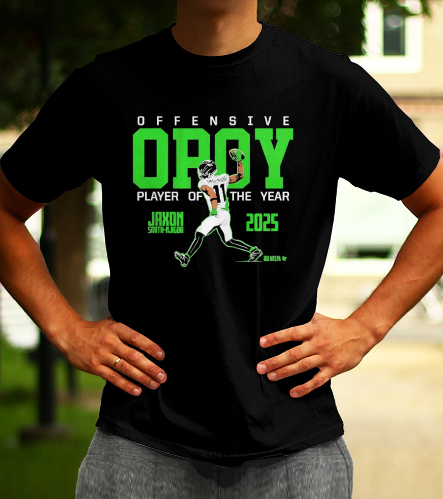 Offensive OPOY Player Of The Year Jaxson Smith Njigba 2025 T-Shirt