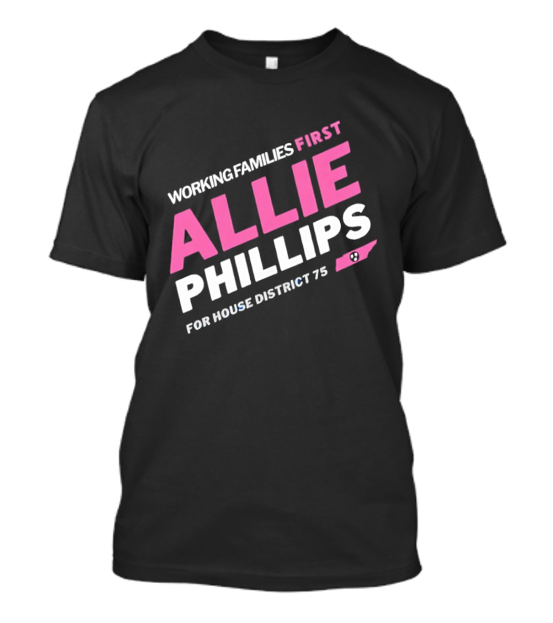 Working Families First Allie Phillips House District 75 Tennessee T-Shirt