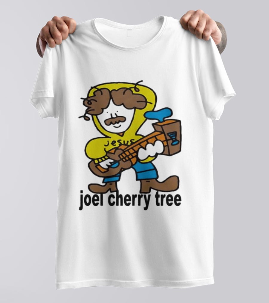 Jesus Joel Cherry Tree Guitar T-Shirt
