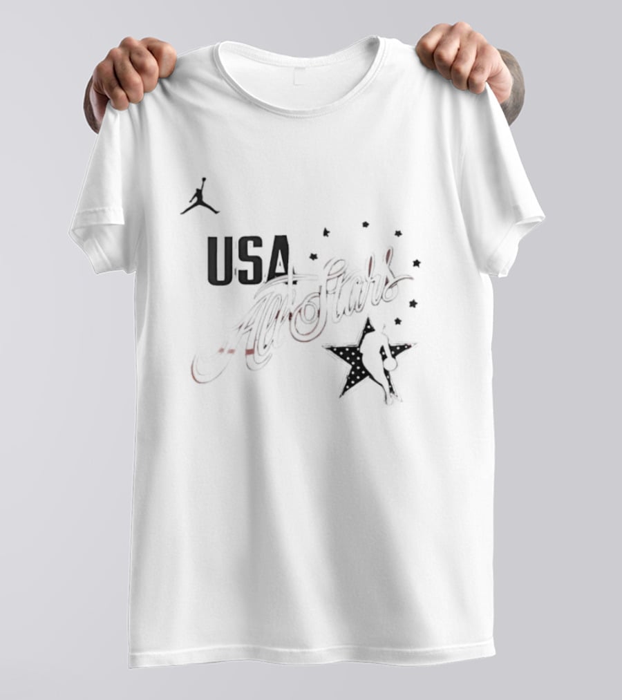 USA All Stars 2026 Basketball Jumpman Stars T-Shirt