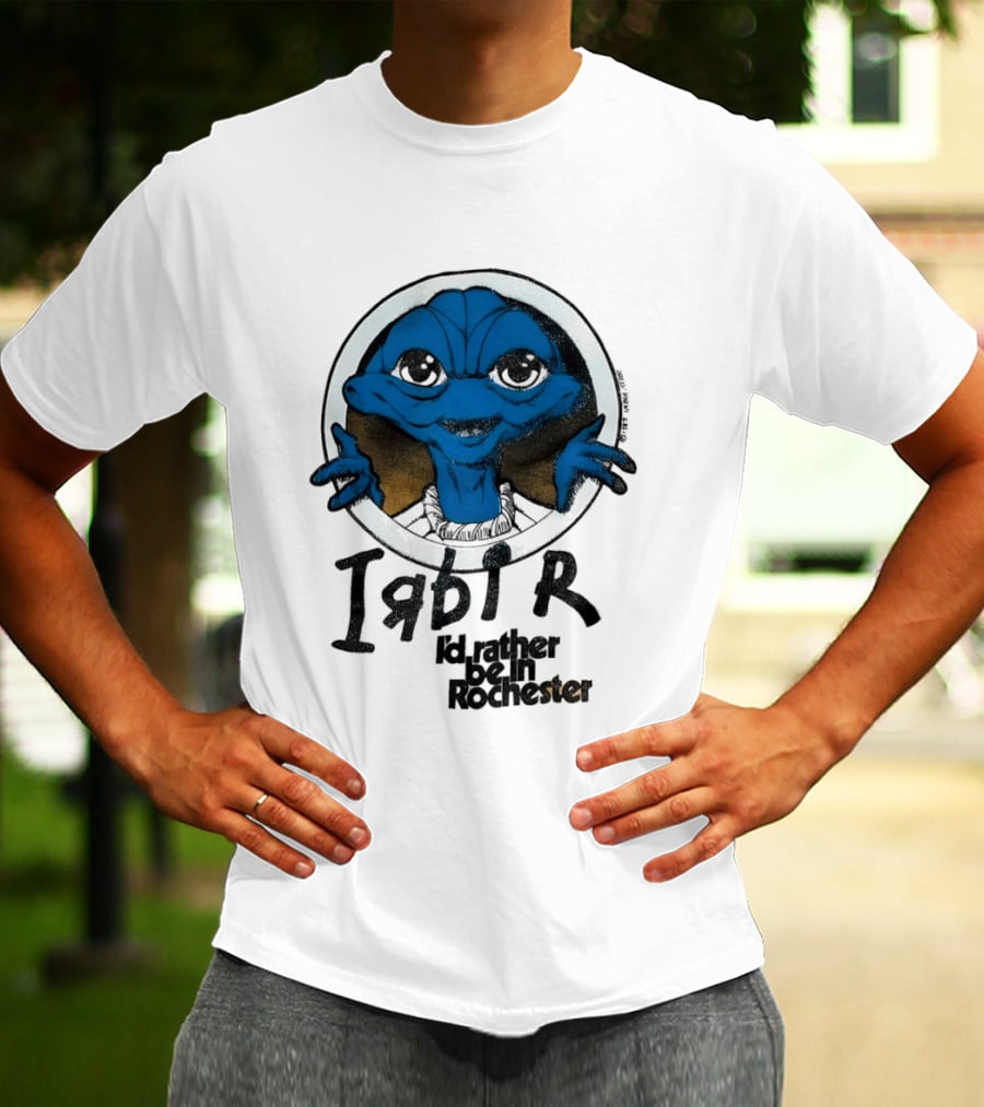 I'd Rather Be In Rochester E.T. Extra Terrestrial I R D I R T-Shirt