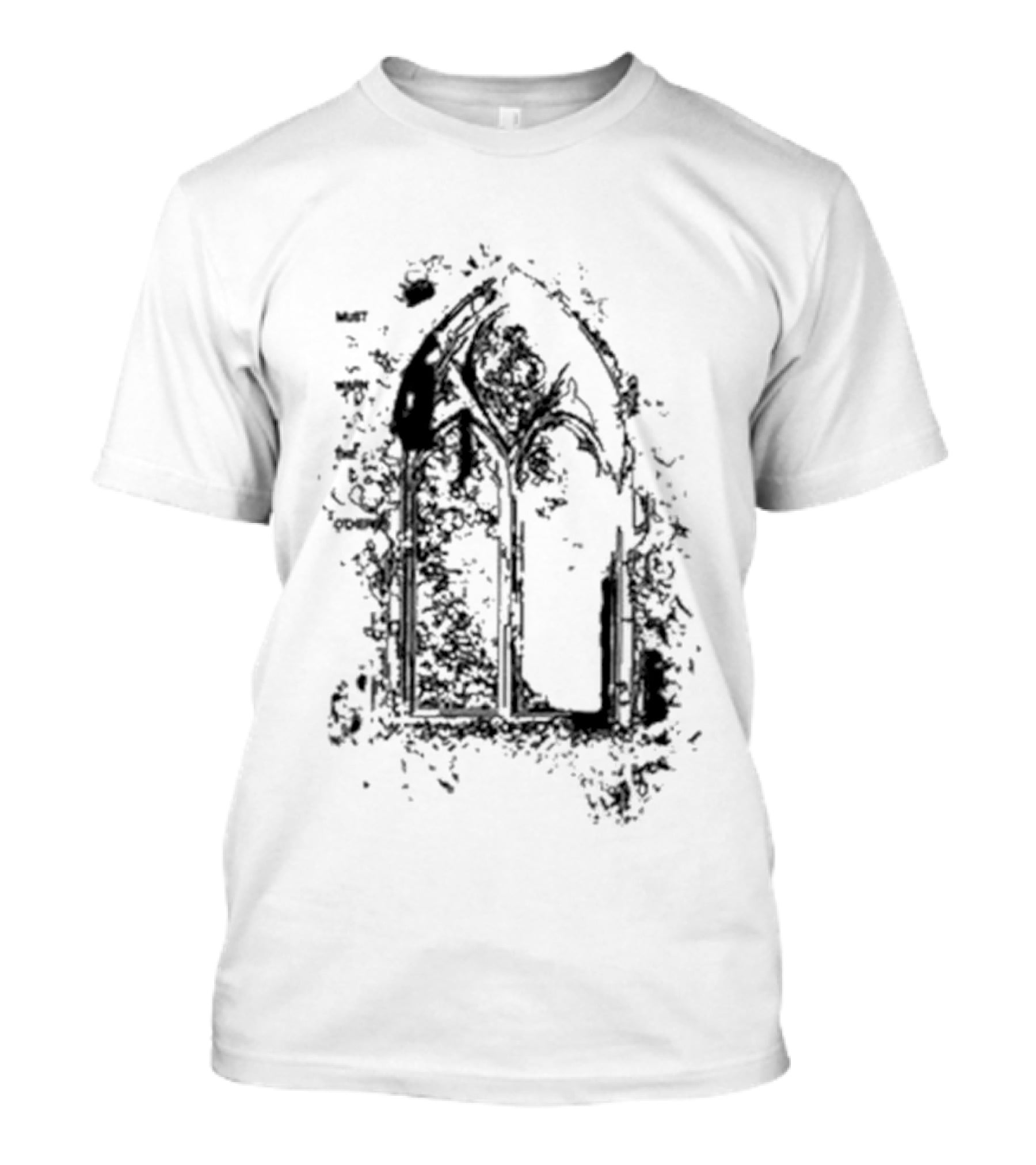 Must Warn The Others Gothic Window T-Shirt