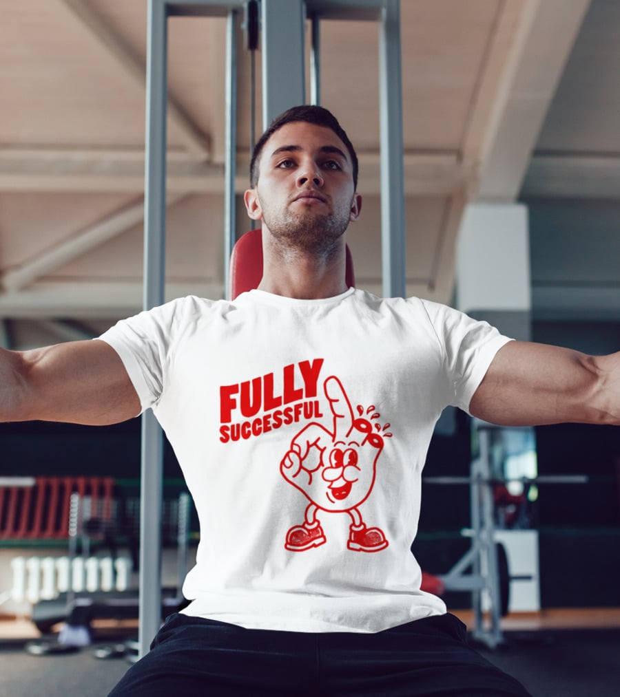 NPS Fully Successful Hand OK Gesture Cartoon T-Shirt