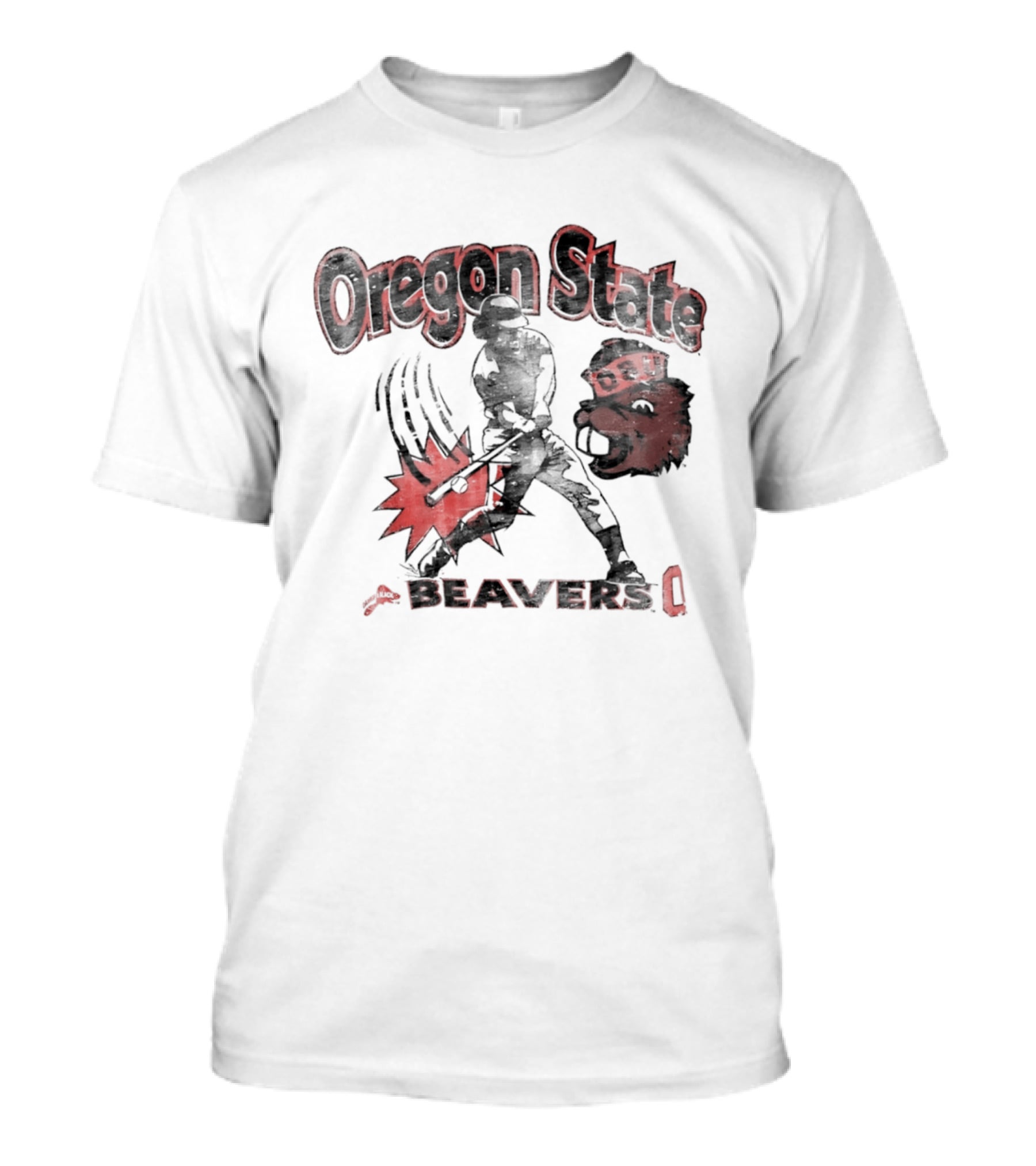 Oregon State Beavers OSU Baseball Player T-Shirt