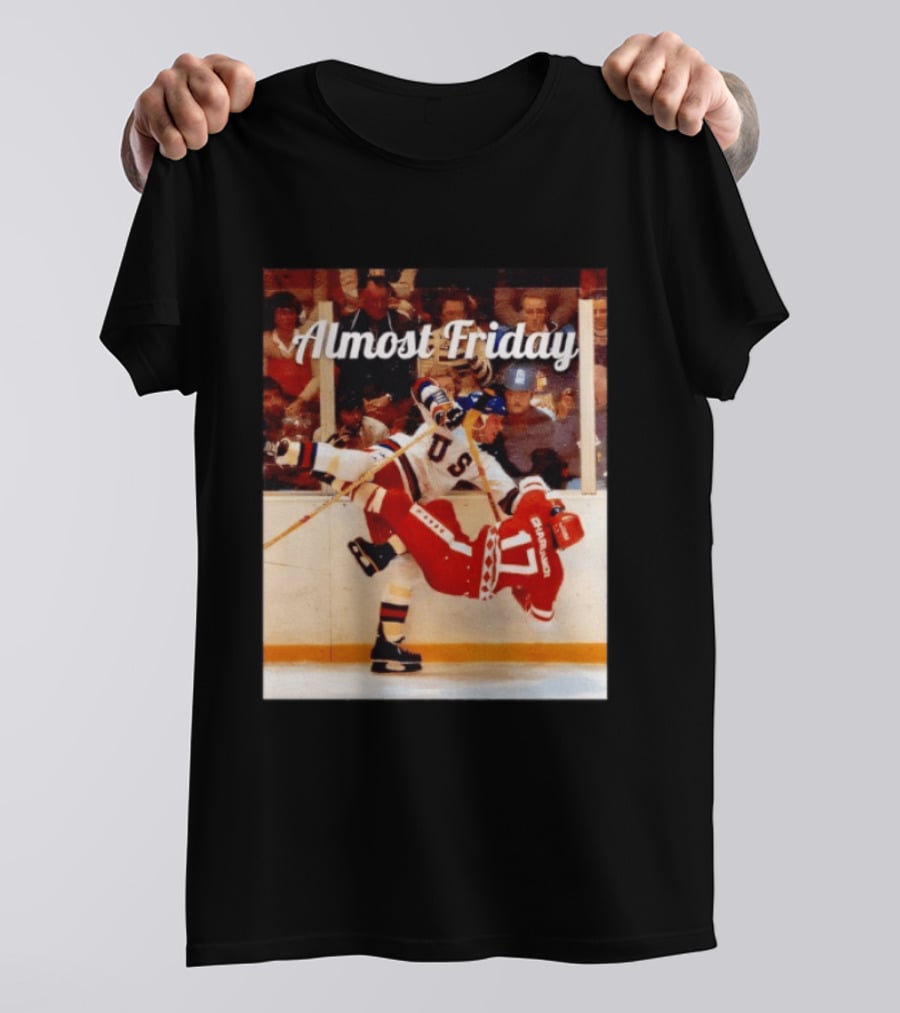 Almost Friday USA Hockey Miracle Hit T-Shirt