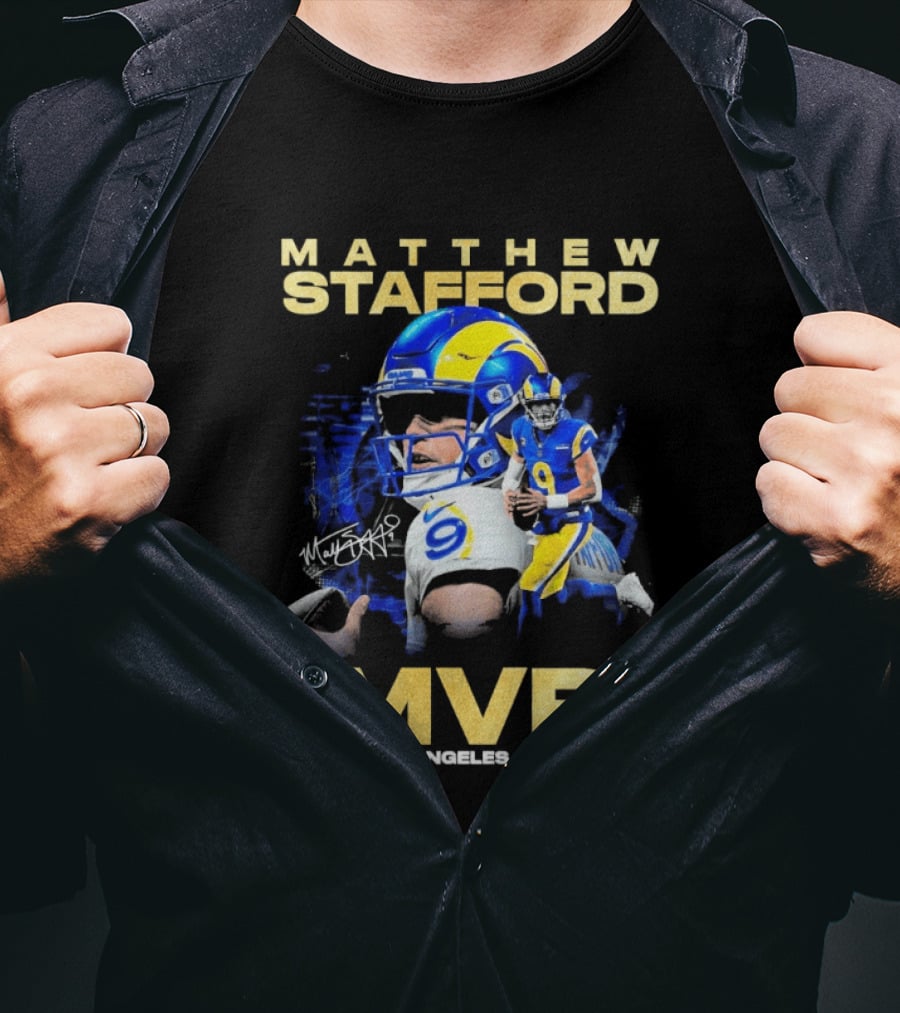Matthew Stafford Los Angeles Rams MVP T-Shirt