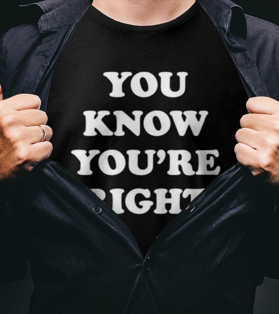 You Know You're Right Darius Garland T-Shirt