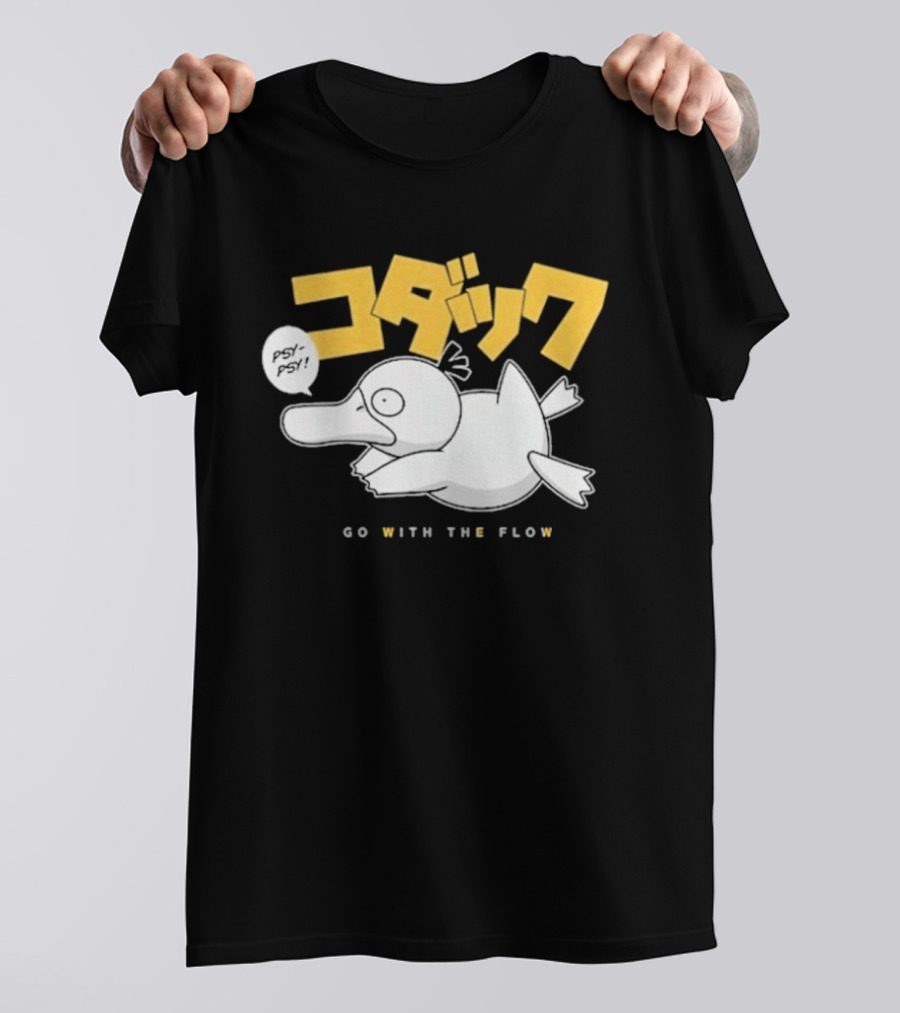 Pokémon Psyduck Go With The Flow T-Shirt