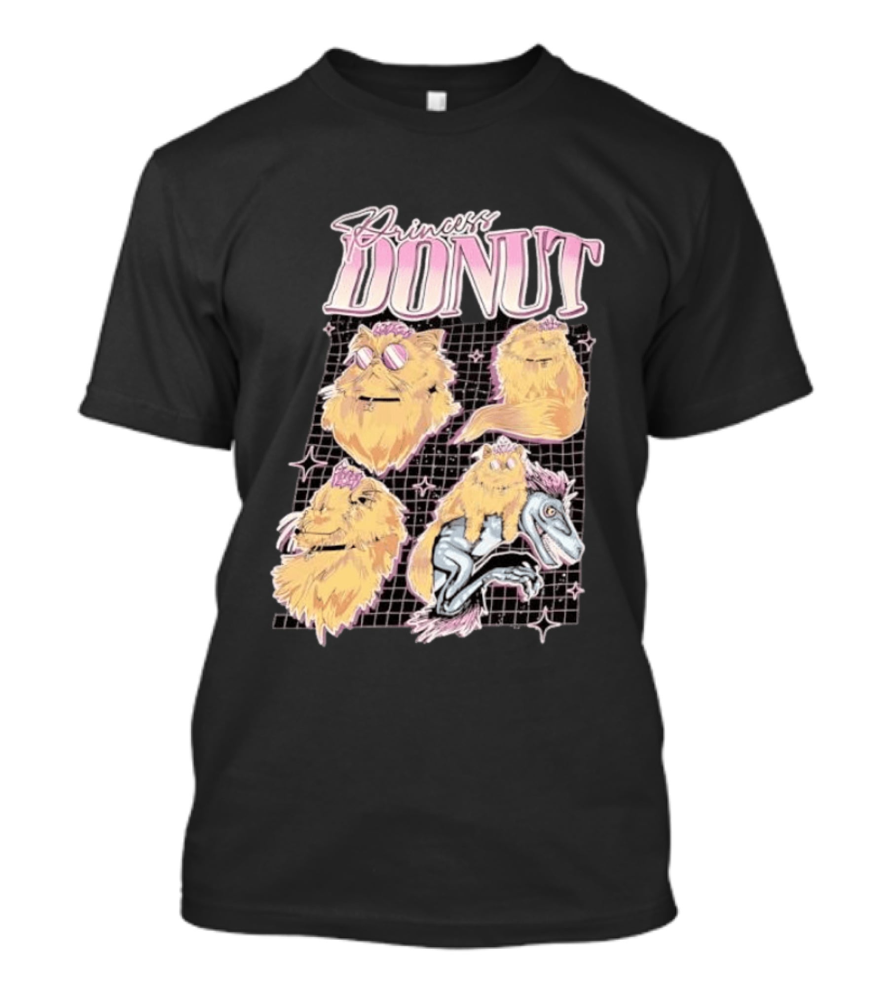 Princess Donut Collage Dungeon Crawler Carl Cat T-Shirt