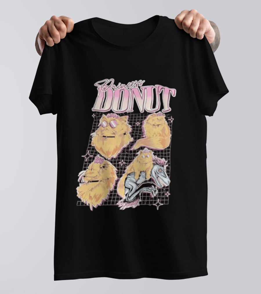 Princess Donut Collage Dungeon Crawler Carl Cat T-Shirt