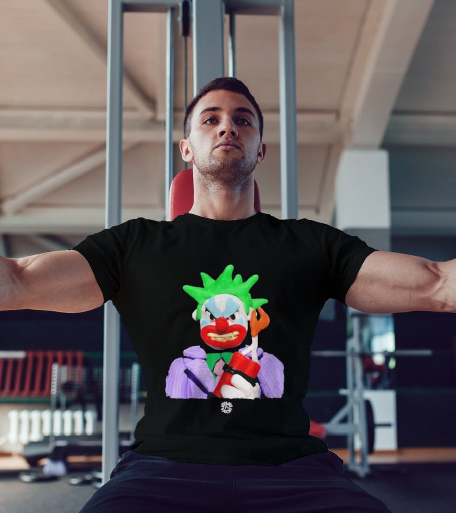 SPOOKY X VAMEEE Joker Clown Holding Dynamite T-Shirt