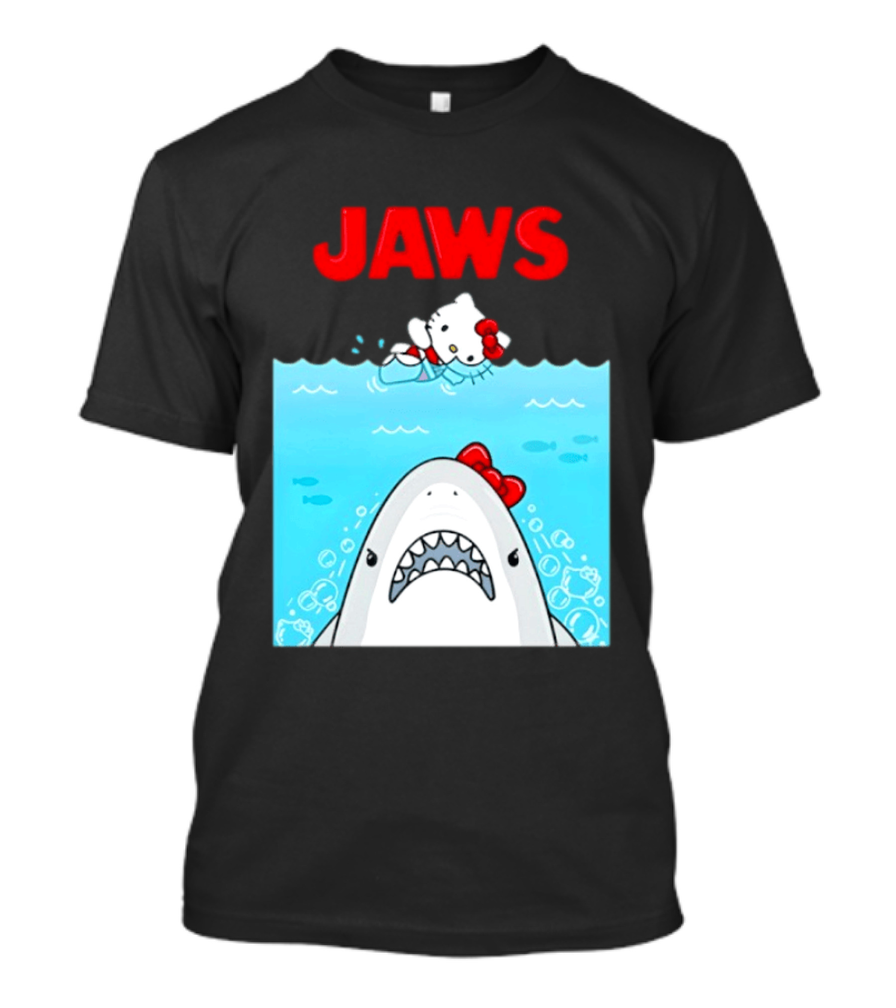 Hello Kitty Jaws Universal Studios Collaboration T-Shirt