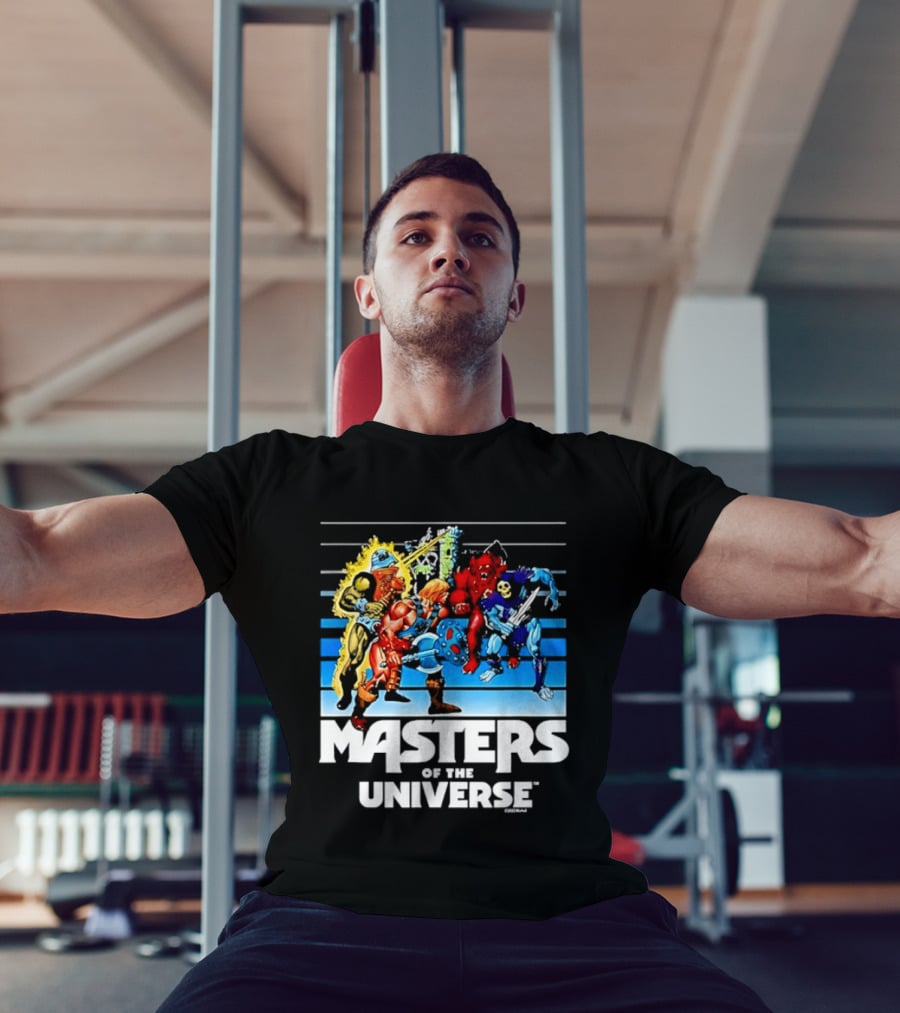 Masters Of The Universe He Man Skeletor And Characters Clash T-Shirt