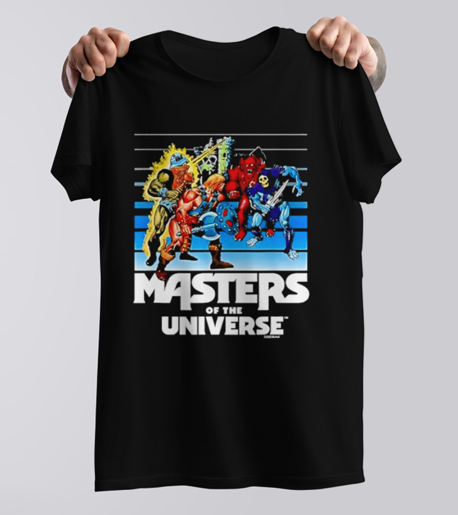 Masters Of The Universe He Man Skeletor And Characters Clash T-Shirt