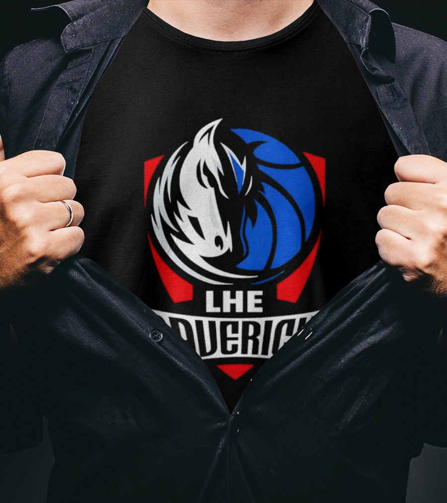 LHE Mavericks Dallas Mavericks Basketball Team T-Shirt