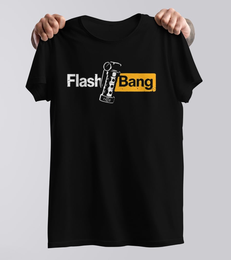 Flash Bang FAFO Grenade Concept T-Shirt